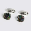 Black Mother of Pearl Square cufflinks