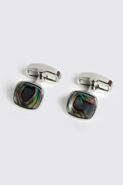 Black Mother of Pearl Square cufflinks