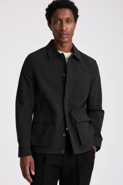 Black Technical Field Jacket