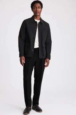 Black Technical Field Jacket
