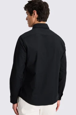 Black Washed Oxford Shirt