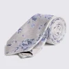 Blue Floral Tie