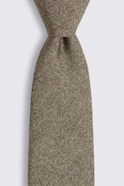 Bottinelli Light Sage Silk Semi-Plain Tie