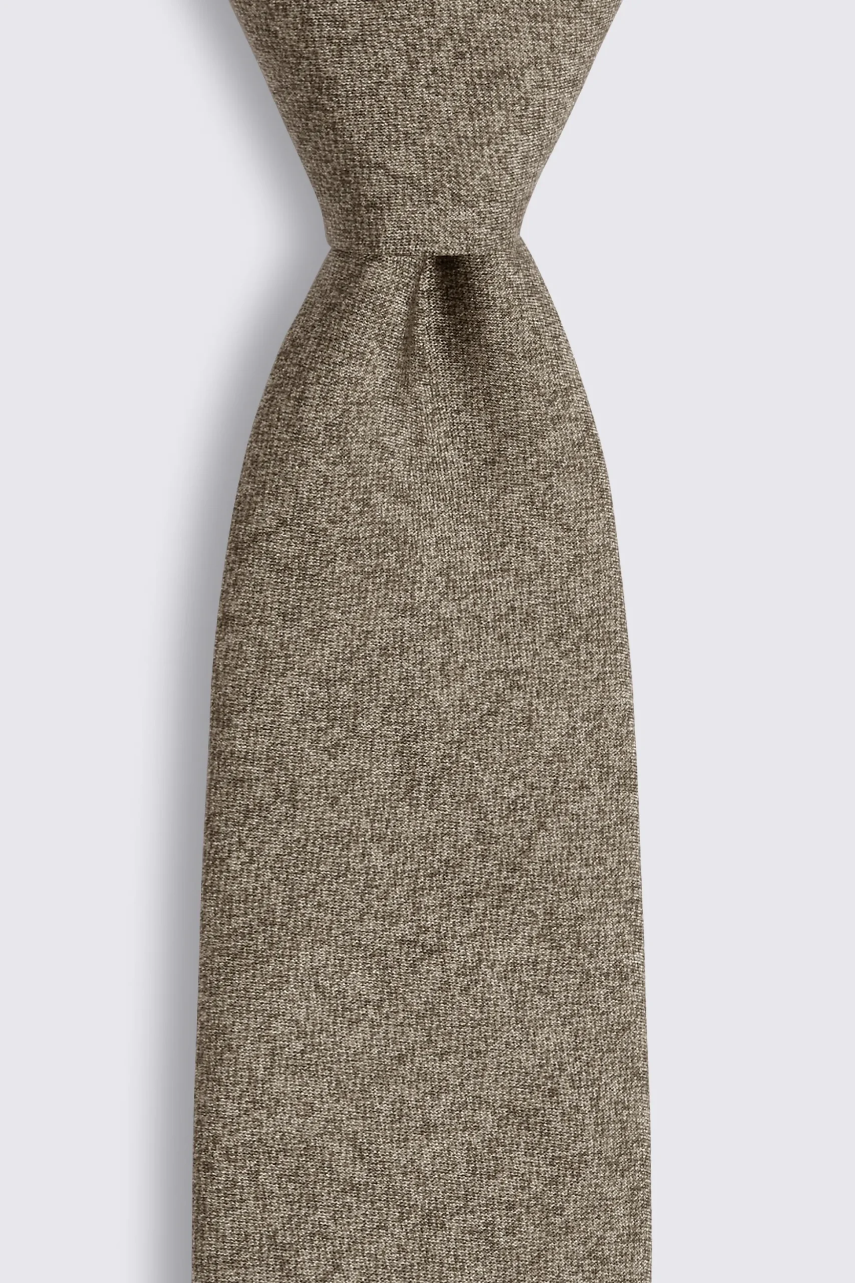 Bottinelli Light Sage Silk Semi-Plain Tie