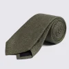 Bottinelli Sage Silk Semi-Plain Tie