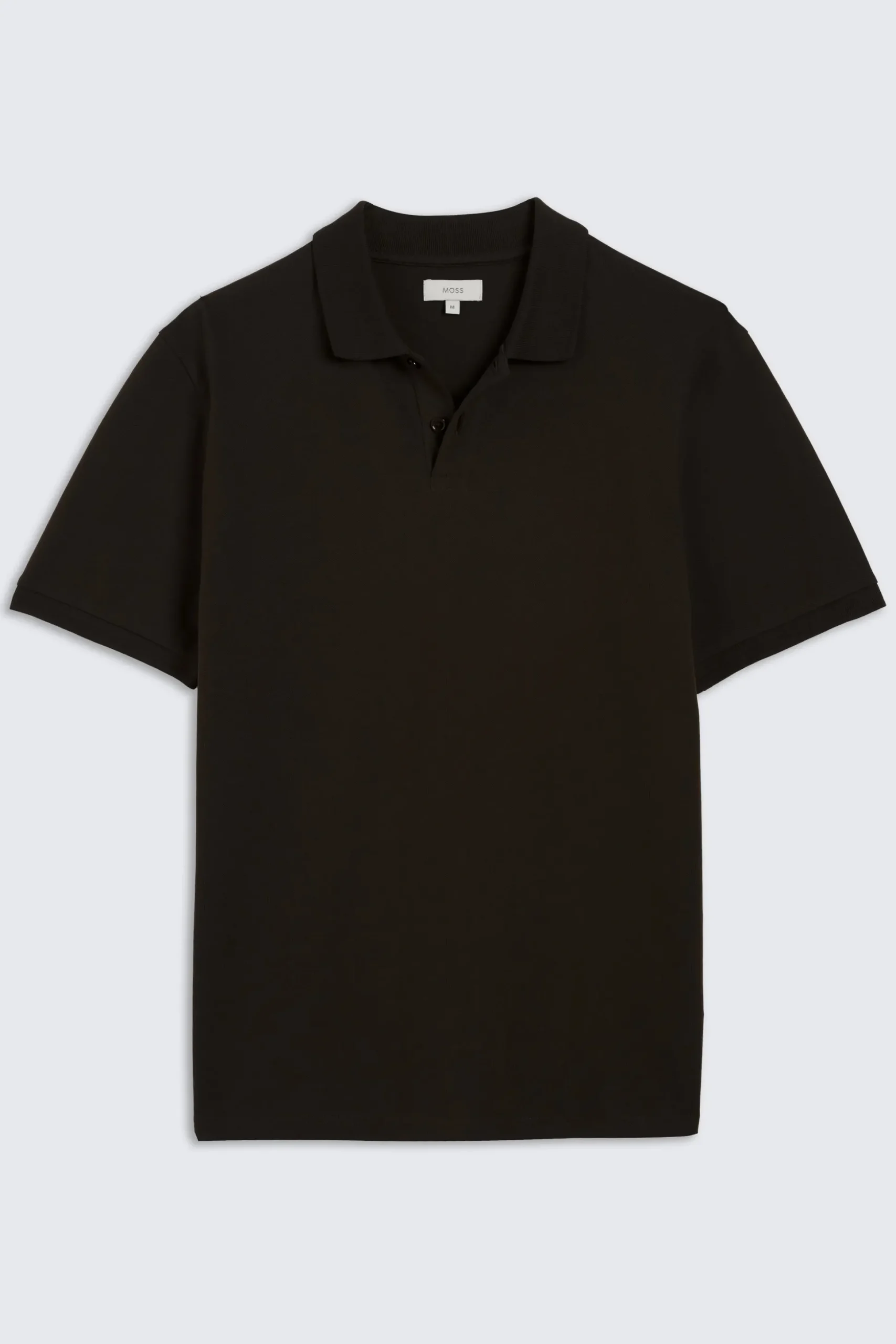 Brown Piqué Polo Shirt