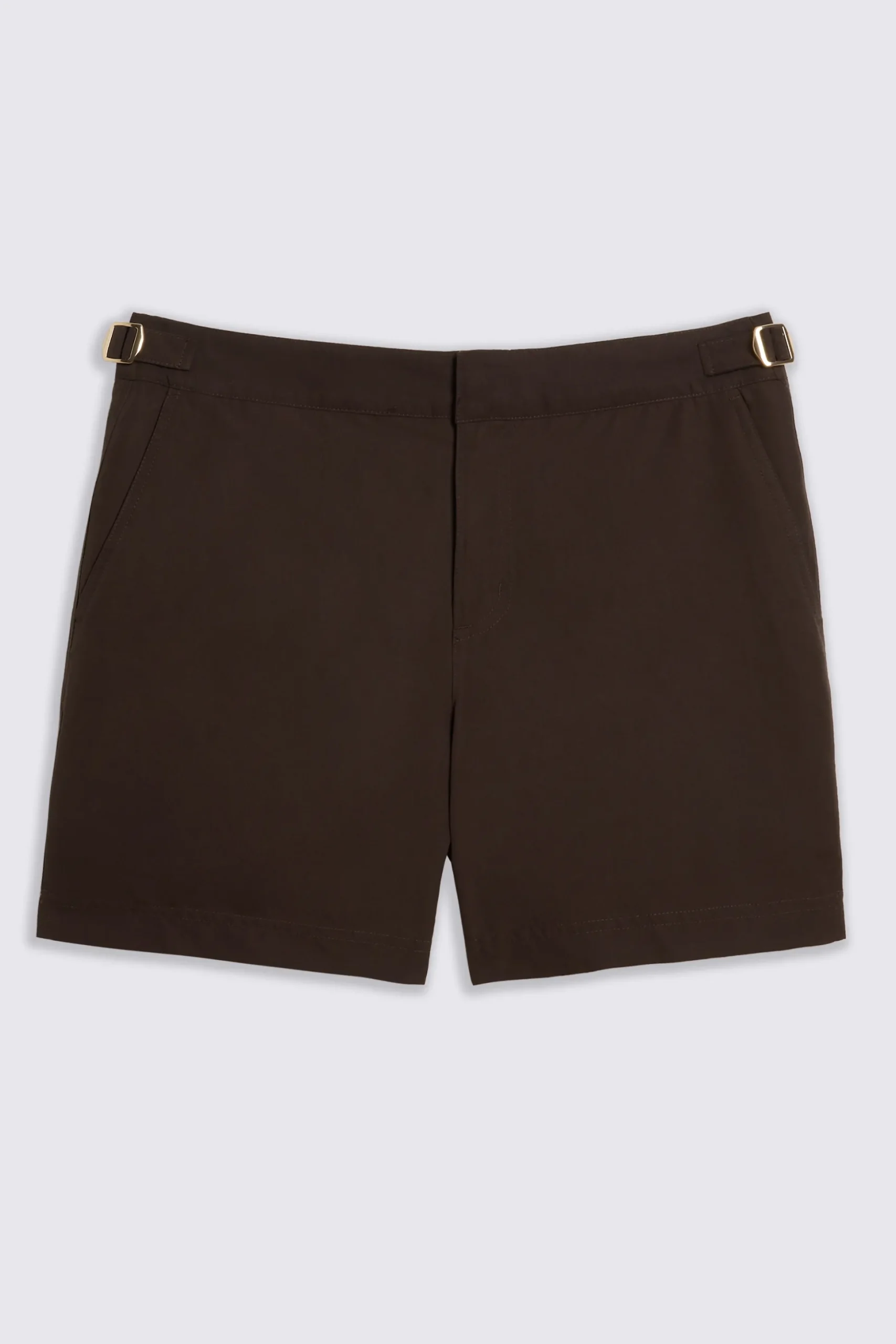 Brown Smart Swim Shorts