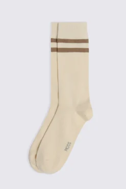 Brown Stripe Socks