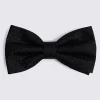 Burgundy Silk Grenadine Bow Tie