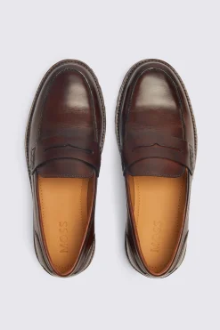 Camden Chestnut Chunky Loafers