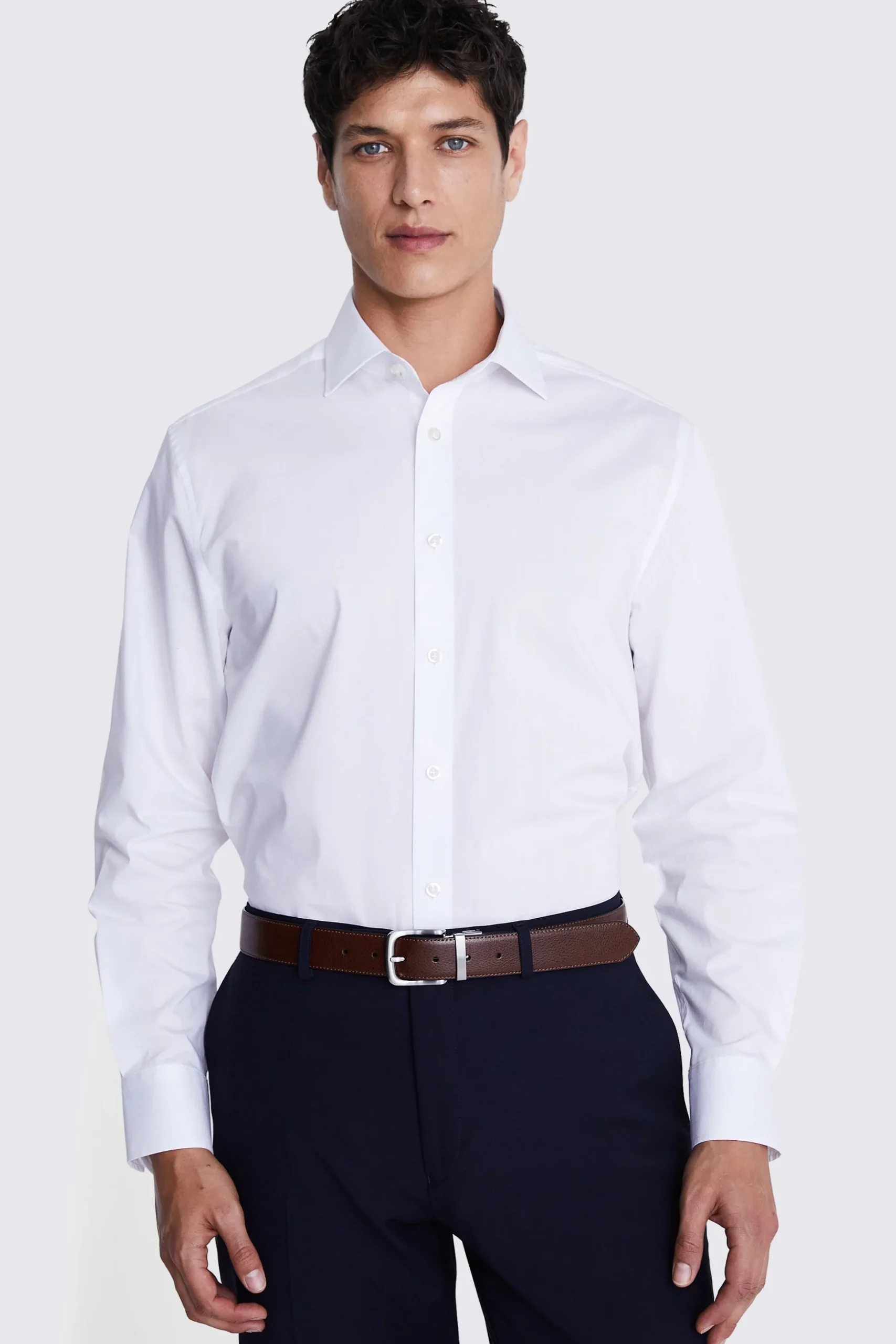Causal Black & Brown Reversible Belt