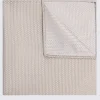 Champagne Silk Semi-Plain Pocket Square