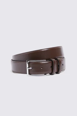 Classic Brown Leather Belt