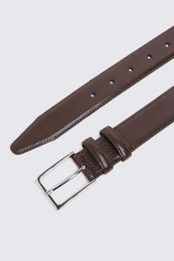 Classic Brown Leather Belt
