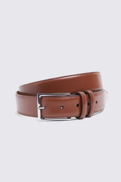 Classic Tan Leather Belt