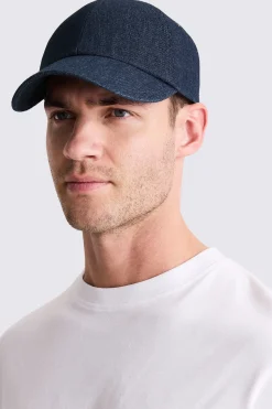 Dark Indigo Denim Cap
