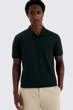 Dark Teal Piqué Polo Shirt