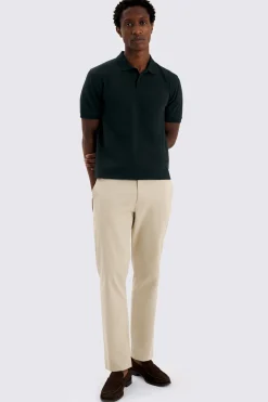 Dark Teal Piqué Polo Shirt
