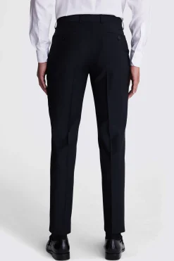 DKNY Slim Fit Black Trousers