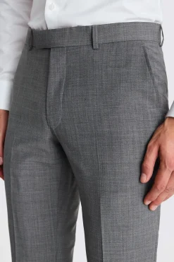 DKNY Slim Fit Grey Performance Trousers
