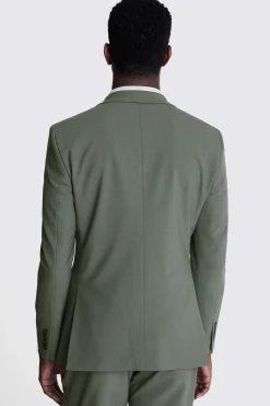 DKNY Slim Fit Sage Green Performance Suit