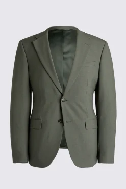 DKNY Slim Fit Sage Green Performance Suit
