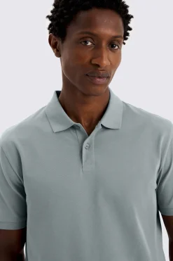 Duck Egg Piqué Polo Shirt