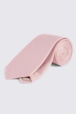 Dusty Pink Textured Tie