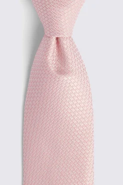 Dusty Pink Textured Tie