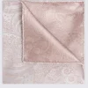 Dusty Pink Wedding Paisley Pocket Square