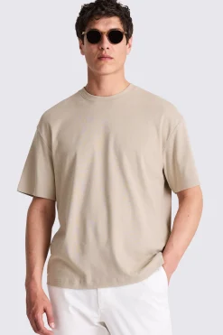 Ecru Heavyweight Crew-Neck T-Shirt