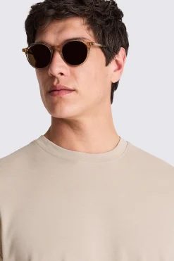 Ecru Heavyweight Crew-Neck T-Shirt