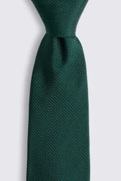 Emerald Silk Semi Plain Tie