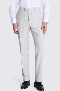 French Connection Slim Fit Light Grey Trousers