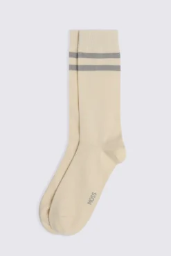 Grey Stripe Socks