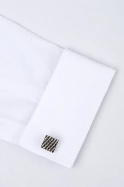 Gunmetal Textured Cufflinks