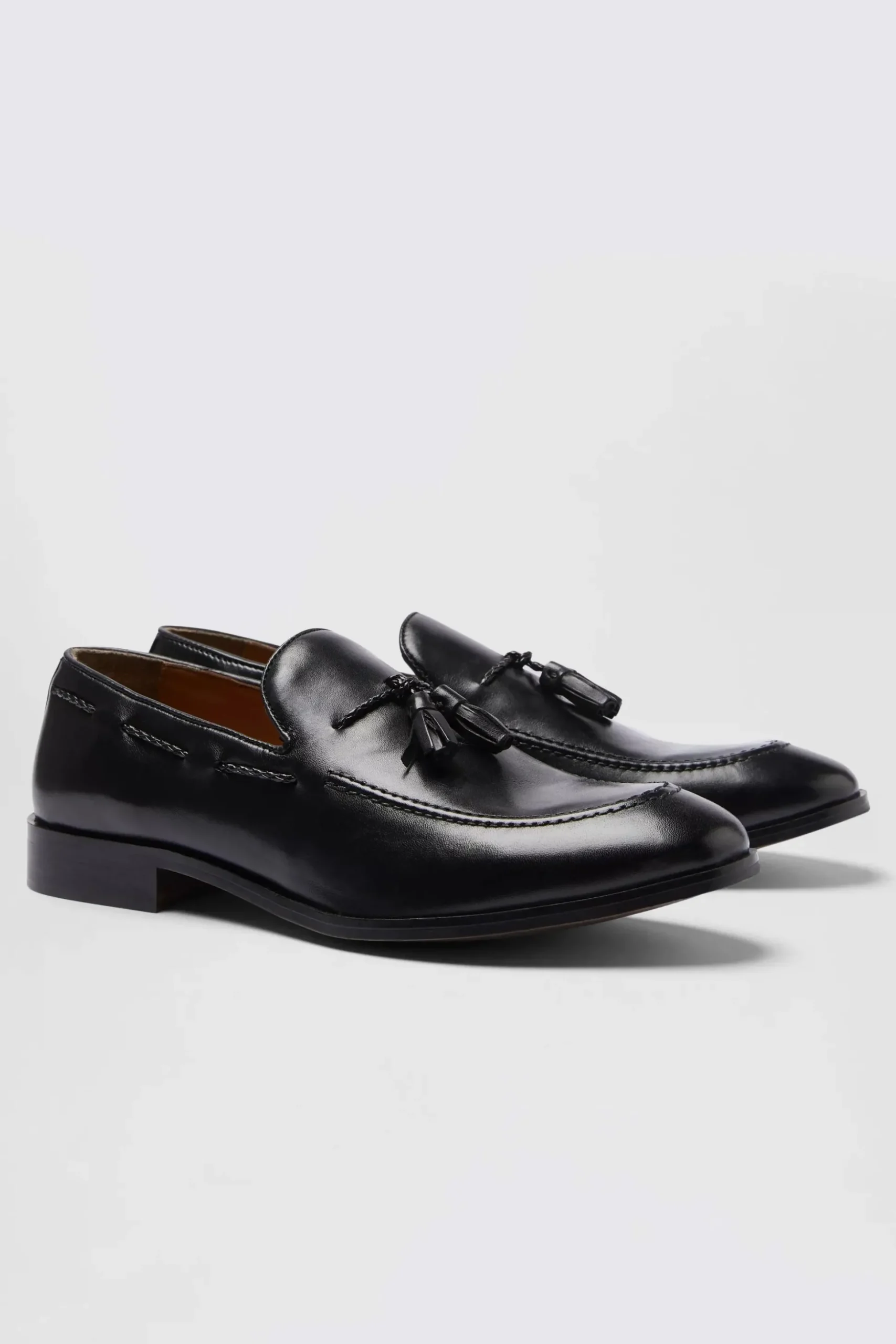 Highgate Black Tassel Loafers