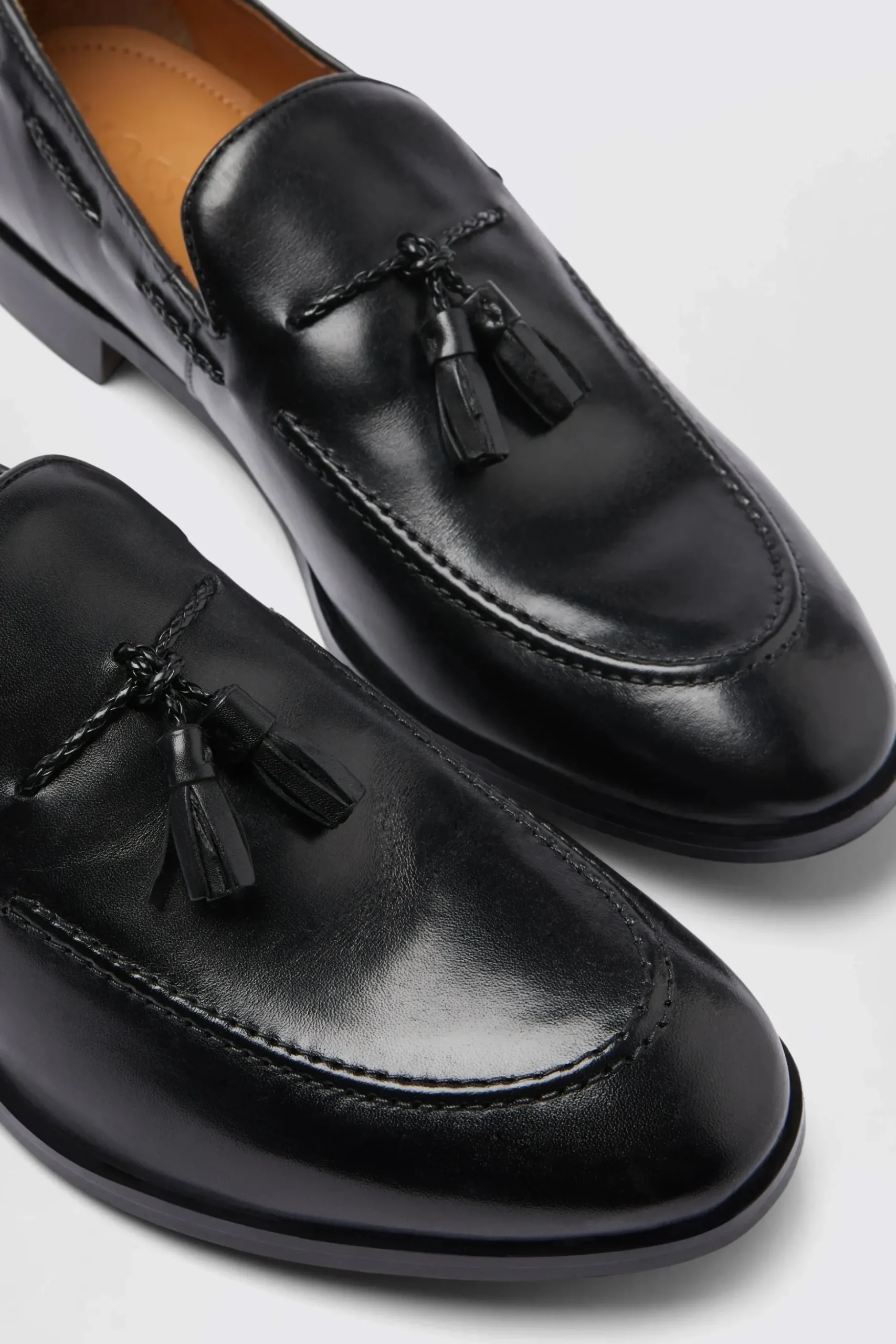 Highgate Black Tassel Loafers
