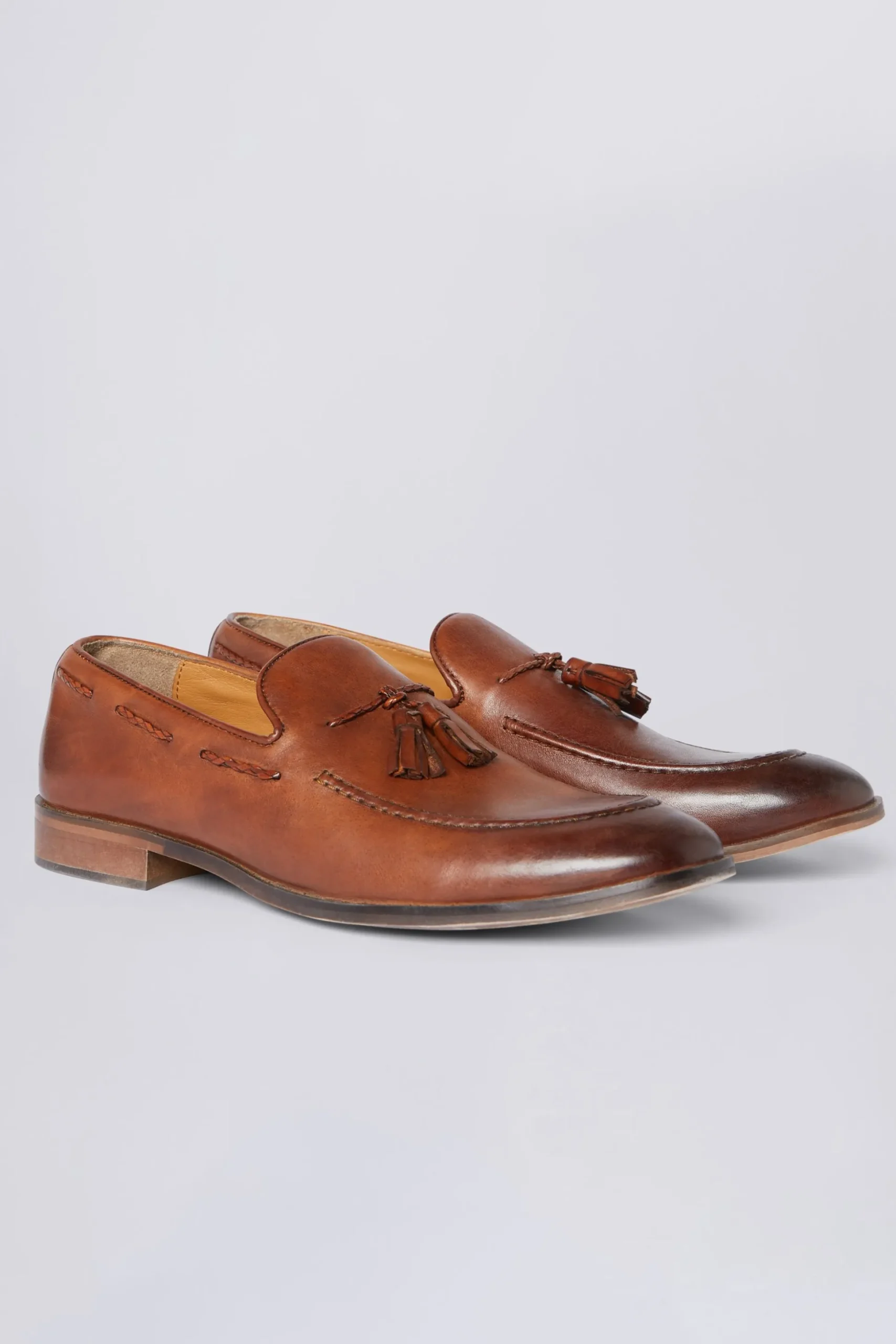 Highgate Brown Tassel Loafers