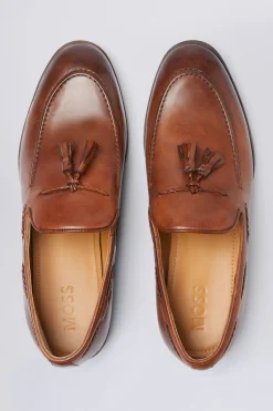 Highgate Brown Tassel Loafers