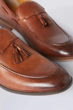 Highgate Brown Tassel Loafers
