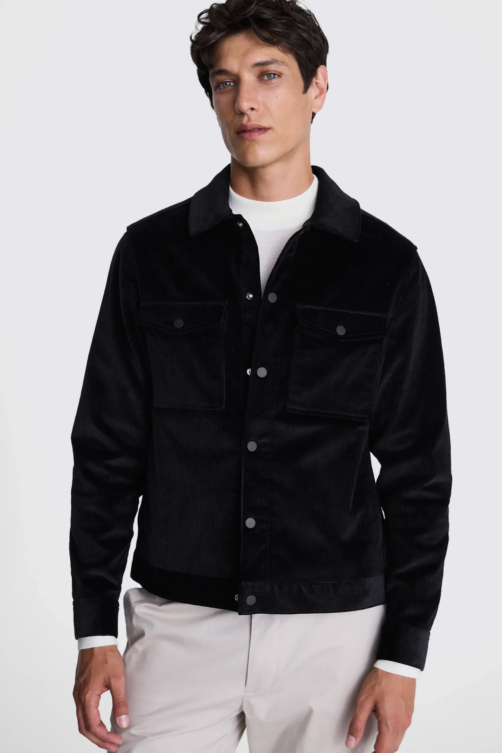 Ink Corduroy Trucker Jacket