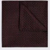 Italian Burgundy Grenadine Pocket Square