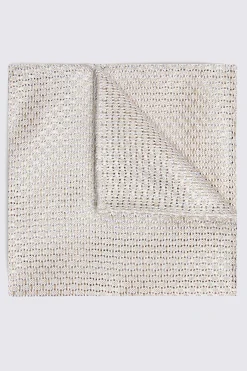 Italian Champagne Grenadine Pocket Square