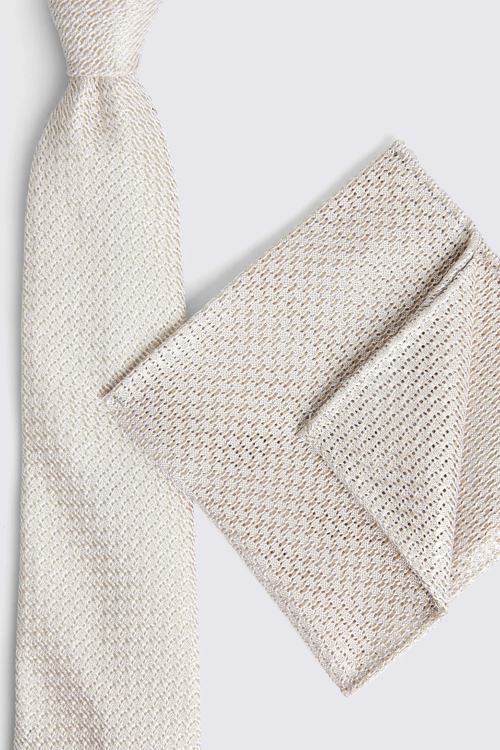 Italian Champagne Grenadine Pocket Square