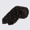 Italian Chocolate Paisley Tie