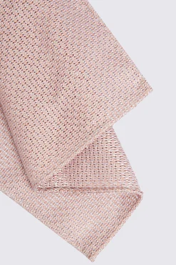 Italian Dusty Pink Grenadine Pocket Square