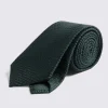 Italian Forest Green Grenadine Tie