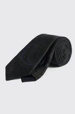 Italian Green Grenadine Paisley Tie