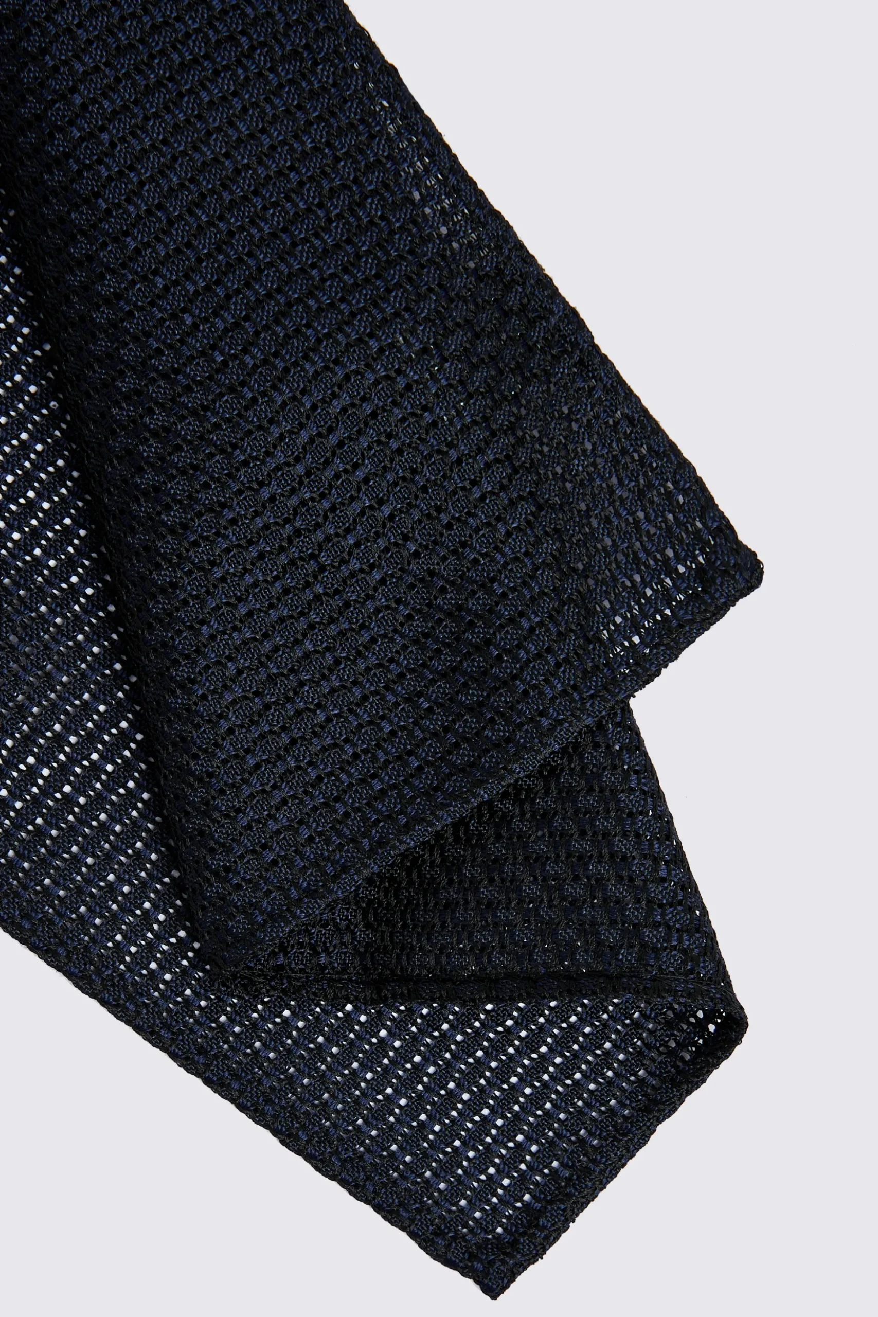 Italian Navy Grenadine Pocket Square